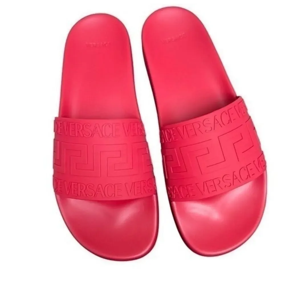 Versace Men’s Gomma Pool Slides 44